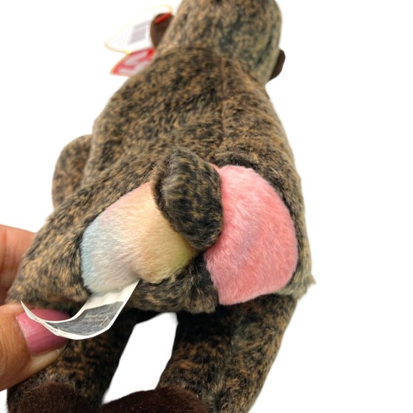 BEANIE BABIES Cheeks the Baboon Retired 1999 NWT - Picture 8 of 14